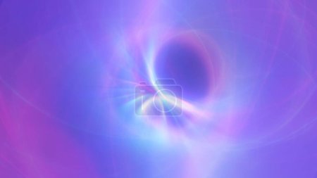 Flare de lentilles abstraites avec des rayons de soleil prisme rose bleu et violet. Concept 3D fond de bannière d'illustration dans l'humeur de printemps pour vitrine de produits d'énergie solaire avec espace de copie pack shot.