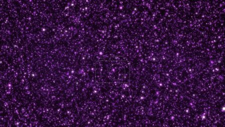 Foto de Violeta violeta abstracto genérico Navidad banner fondo con espacio de copia y patrón de copo de nieve. Concepto festivo Ilustración 3D de la celebración de Navidad de lujo o elegante escaparate de Feliz Año Nuevo - Imagen libre de derechos