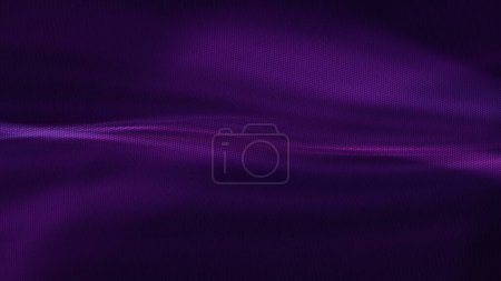 Foto de Resumen púrpura y negro medio tono puntos fondo con desenfocado movimiento borroso patrón de remolino. Plantilla de fondo de ilustración 3D con espacio de copia para escaparate de productos de tecnología de la información. - Imagen libre de derechos