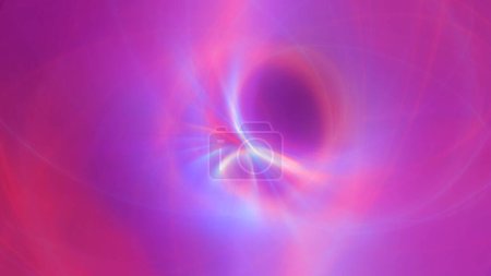 Photo for Abstract lens flare with pink purple and violet rainbow colored prism sun rays. Concept 3D illustration landing page background. Spring mood for religious meditative copy space and showcase backplate. - Royalty Free Image
