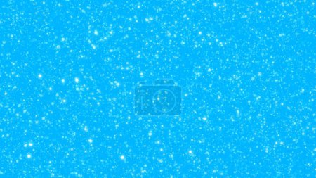 Foto de Fondo de banner de Navidad genérico abstracto azul claro con espacio de copia y patrón de copo de nieve. Concepto festivo Ilustración 3D de la celebración de Navidad de lujo y elegante escaparate de Feliz Año Nuevo. - Imagen libre de derechos