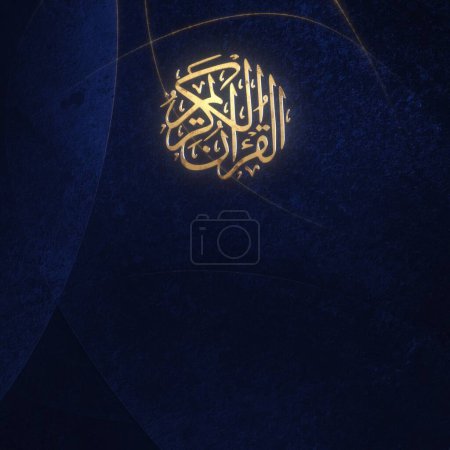 Photo for Arabian abstract Islamic background with Arabic symbols - Royalty Free Image