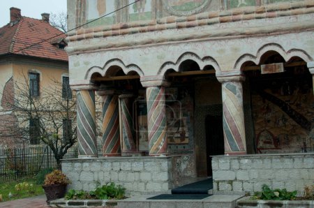 The Orthodox Church in Targu Jiu dedicated to Saints Hierarch Nicolae and Andrei, founded in 1795 by Archpriest Andrei Schevofilax and his wife Maria, Stanca Slugereasa and priest Grigorie Crsnaru