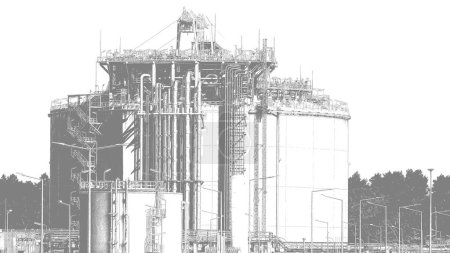 LNG TERMINAL - Warehouses and other gas storage infrastructure