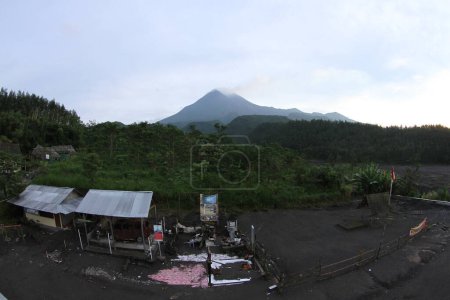 Vulkan Merapi, Yogyakarta, Indonesien