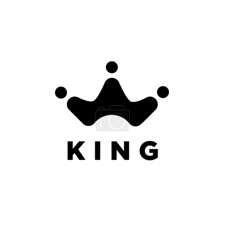 Téléchargez les photos : Abstrait simple roi couronne art - en image libre de droit