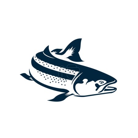 Téléchargez les photos : Abstrait poisson art logo design - en image libre de droit