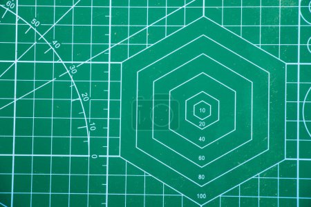 Photo for Geometric figures, lines and numbers background - Royalty Free Image
