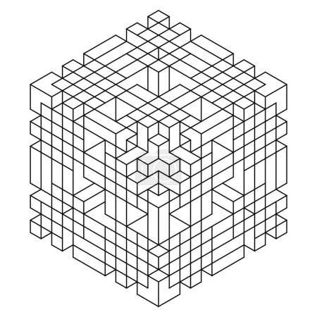 Foto de Páginas para colorear fáciles para adultos.Página para colorear de mandala abstracto geométrico. Mandala simple en forma de hexágono.EPS 8. #677 - Imagen libre de derechos