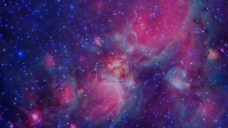 Foto de Universo abstracto y fondo de galaxia con estrellas y polvo cósmico. Elementos de esta imagen proporcionados por la NASA. Ilustración de representación 3D. - Imagen libre de derechos