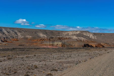 Téléchargez les photos : Vue du paysage de la province de Santa Cruz, Patagonie, Argentine - en image libre de droit