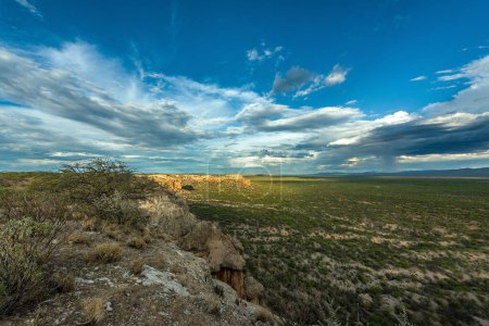 Photo for View from a peak into the valley of the Ugab River, Namibia - Royalty Free Image