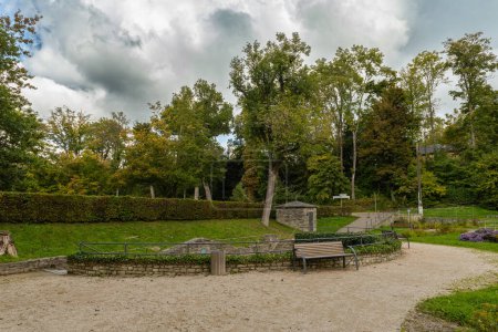 Photo for The historical spring park Kronthal, Kronberg im Taunus, Germany - Royalty Free Image