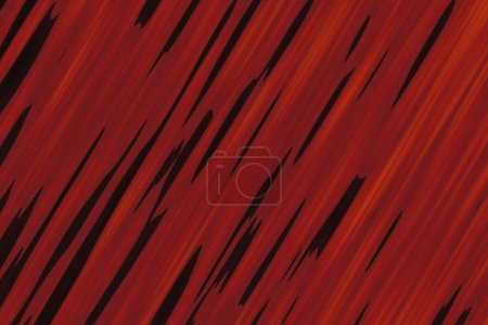 Foto de Rayas diagonales negras sobre un fondo rojo banner abstracto minimalista - Imagen libre de derechos