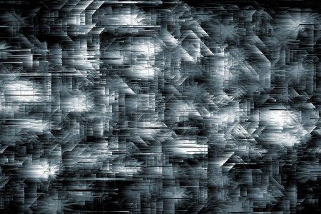 A futuristic glitch abstract backdrop with motion blur