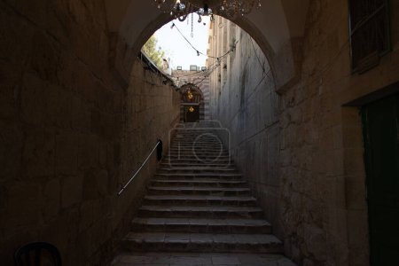 Foto de Cave of Machpela and Patriarchs in Hebron, located in West bank, Israel. - Imagen libre de derechos