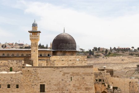 Photo for Al-Aqsa Mosque - Temple Mount, Jerusalem - Royalty Free Image