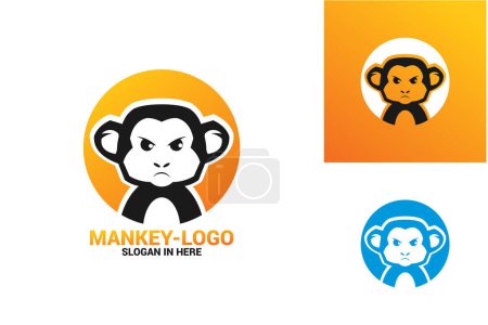 Illustration for Panda logo design vector template - Royalty Free Image