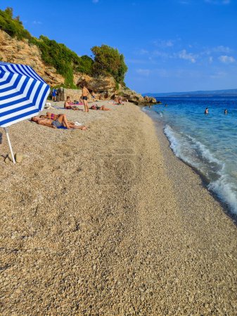 Foto de Murvica Beach en la isla de Bra, Croacia - Imagen libre de derechos