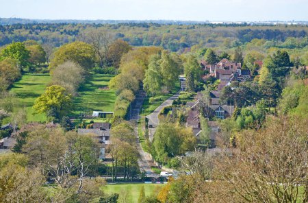 Téléchargez les photos : Le petit village rural de Linford Newtown dans le Leicestershire, East Midlands, Royaume-Uni - en image libre de droit