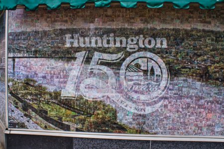 Photo for Huntington WV  Sesquicentennial 150 years  anniversary - Royalty Free Image