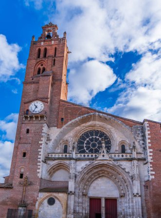 Saint-Etienne Cathedral of Toulouse in Haute Garonne, Occitanie, France