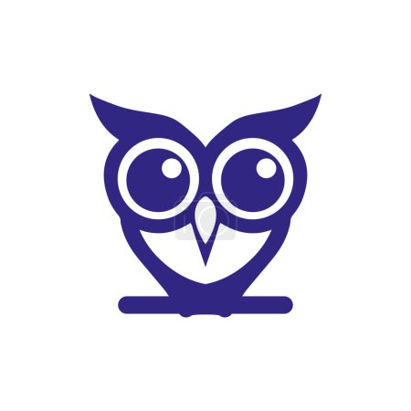 Foto de Logo de búho logo de ave sabia logotipo de búho símbolo para la educación a2 - Imagen libre de derechos