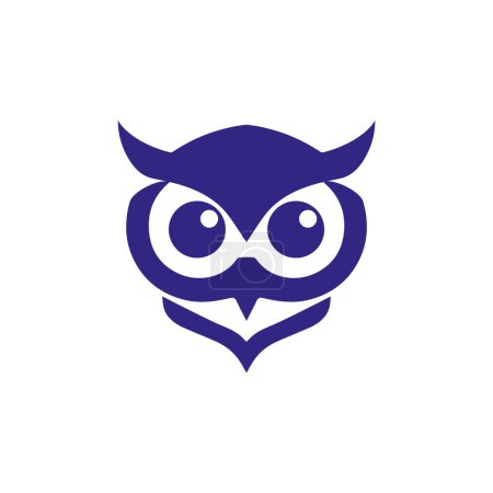 Foto de Logo de búho logo de ave sabia logotipo de búho símbolo para la educación a5 - Imagen libre de derechos