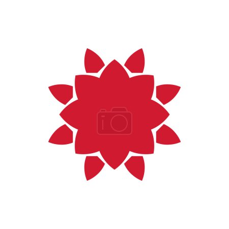 Foto de Estilo Idea de lujo patrón único colorido abstracto Mandala Logo diseño plantilla Vector a14 - Imagen libre de derechos