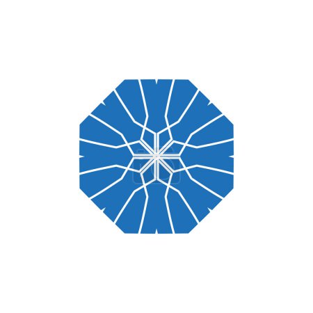 Foto de Estilo Idea de lujo patrón único colorido abstracto Mandala Logo diseño plantilla Vector a17 - Imagen libre de derechos