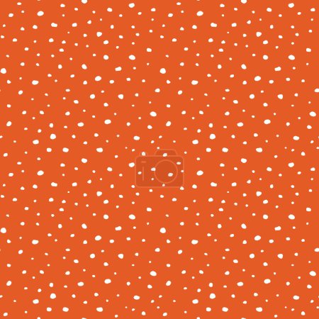 Photo for Vector seamless pattern with spotted fly agaric mushroom texture. Red polka dot print - Royalty Free Image