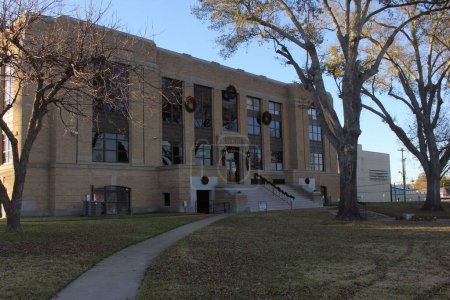 Historic Rusk County Courthouse located in Henderson Texas