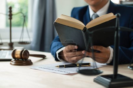 young lawyer was flipping through Bible in his legal office just to learn about God teachings from the Bible and to be reminded to do what is right. The concept of belief and the power of faith in God