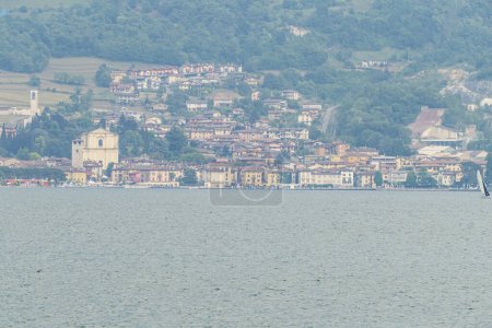 Photo for Landscape of Pisogne in the Lake Iseo - Royalty Free Image