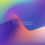 Abstract fantasy gradient background Illustration