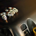 close - up of a car engine     