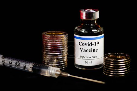 Photo for Coronavirus Covid-19 vaccine, immunization and treatment from coronavirus (Covid-19) medical equipment concept. Therapy. - Royalty Free Image