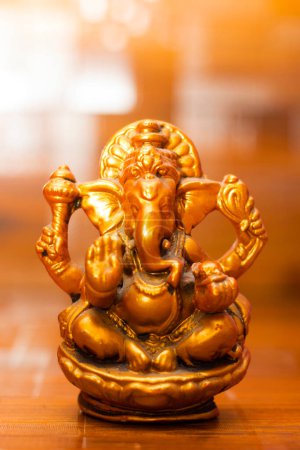 enfoque selectivo de Dios hindú Señor Ganesha.