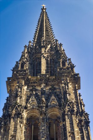 Photo for Hamburg, Germany, May 01 2023: View to the details of Saint Nicolaus church in   Hamburg, Germany. - Royalty Free Image
