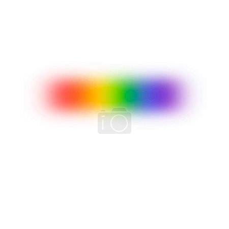 Ilustración de Borrosa bandera orgullo color fondo, concepto LGBT - Imagen libre de derechos