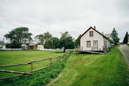Téléchargez les photos : Village de Sherbrooke en période estivale en Nouvelle-Écosse, Canada - oct, 2022. Photo de haute qualité - en image libre de droit