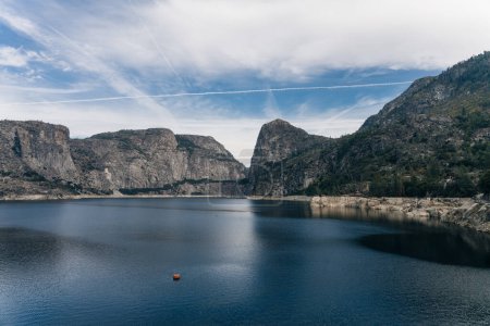 Hetch Hetchy Reservoir at Yosemite National Park. High quality photo