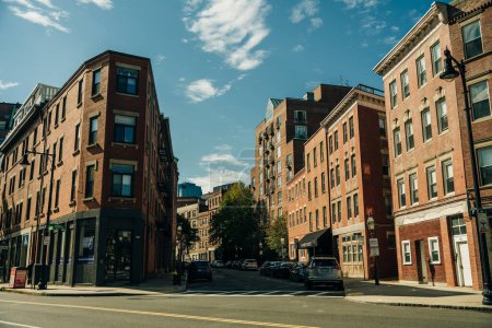Photo for Boston in Massachusetts, USA at Little Italy in the North End of the city - oct, 2022. High quality photo - Royalty Free Image