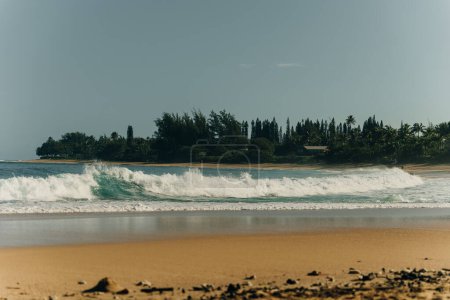 Tunnels Beach, kauai, hawaii, États-Unis - septembre 2022. Photo de haute qualité