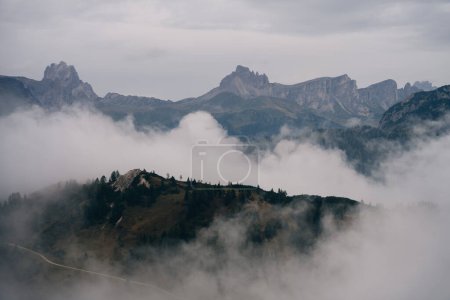  view of mount Civetta in Dolomites, Italy. High quality photo