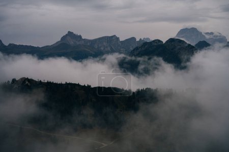  vue sur le mont Civetta à Dolomites, Italie. Photo de haute qualité
