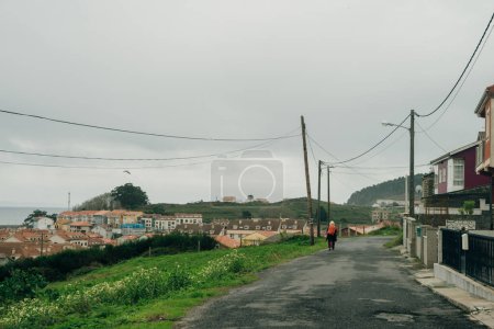 Muxia, a small coastal town and tourist destination at the Coast of Death, La Coruna, Galicia, Spain. High quality photo