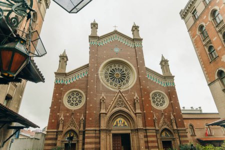 Foto de Iglesia de San Antonio de Padua, Antuan Kilisesi enviado en Estambul, Turquía - sep 2022. Foto de alta calidad - Imagen libre de derechos
