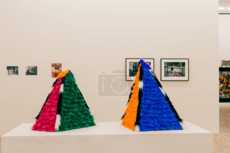 Photo for MEXICO CITY, MEXICO - AUG 2022 Museo Rufino Tamayo is a contemporary art museum. High quality photo - Royalty Free Image