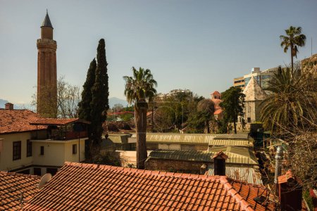 Vieille ville Kaleici à Antalya, Turquie. Photo de haute qualité